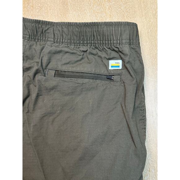 Vuori Ripstop Shorts in DARK OREGANO Large - Picture 6 of 7